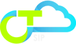 Logo - CT Cloud SIP - Blanc