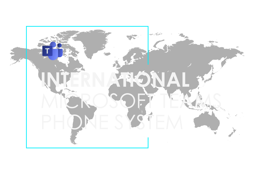 how to call international number from teams