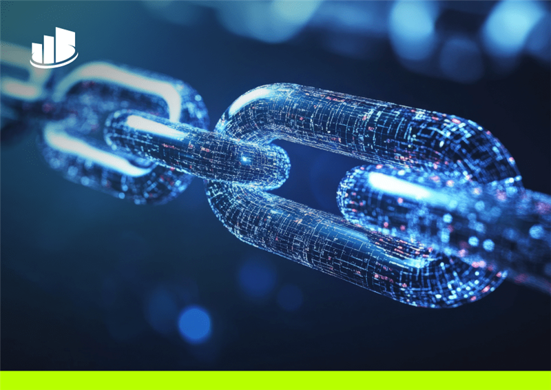 Digital chain symbolizing AI interoperability and secure cross-platform communication between Microsoft Teams, Cisco, Zoom, and contact center solutions. 