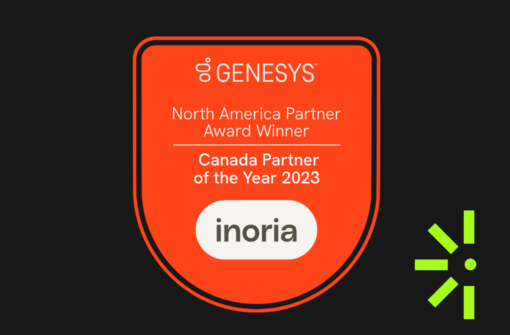 Inoria is the 2023 Genesys North America Canada Partner
