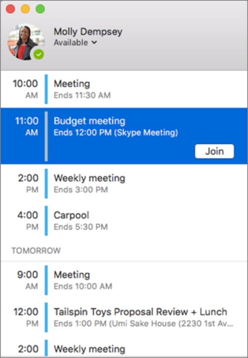skype for business mac conversation history outlook